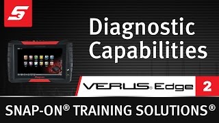 Diagnostic Capabilities : VERUS® Edge (Pt. 2/12) | Snap-on Training Solutions®