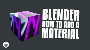 How to Add any Image to a Material in Blender 2.9 Eevee