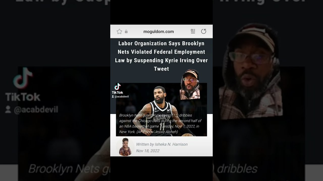 ⁣Charges filed with national labor board against Brooklyn Nets for alleged labor law violation.