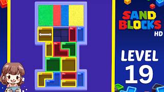 Sand Blocks Level 19 Solution Walkthrough