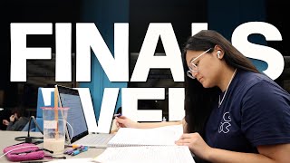 College Finals Week | Freshman UT Austin, All-Nighter, & Cramming