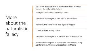 Meta-ethics for AQA A level RS revision video