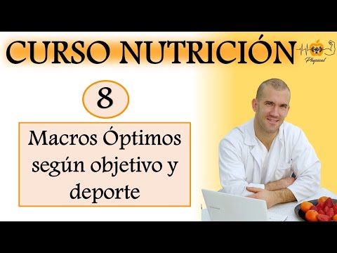 🔸CURSO DE NUTRICIÓN DEPORTIVA  -  PARTE 8 🔸