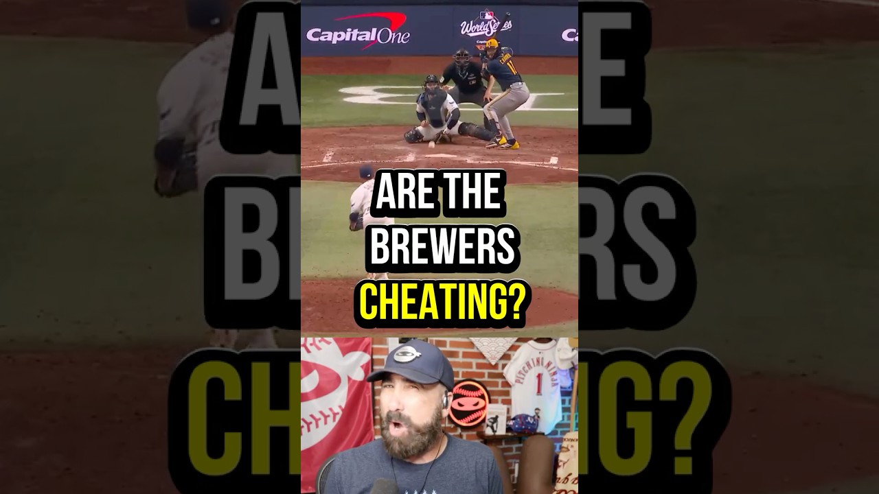 Did the Brewers cheat? 🤔