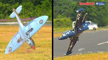 BEST COMPILATION of BAD (and CRASH) RC LANDINGS #1