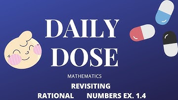 RATIONAL NUMBERS AND THEIR DECIMAL EXPANSION/ CLASS 10 MATHEMATICS / EX. 1.4