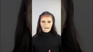 La planète des singes 🦧 #makeup #planetedessinges #monkey