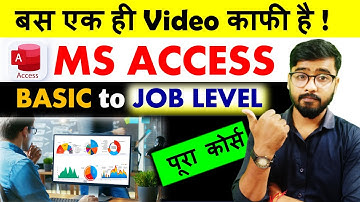 Microsoft Access Complete Tutorial - ms access in 50 minutes #msaccess