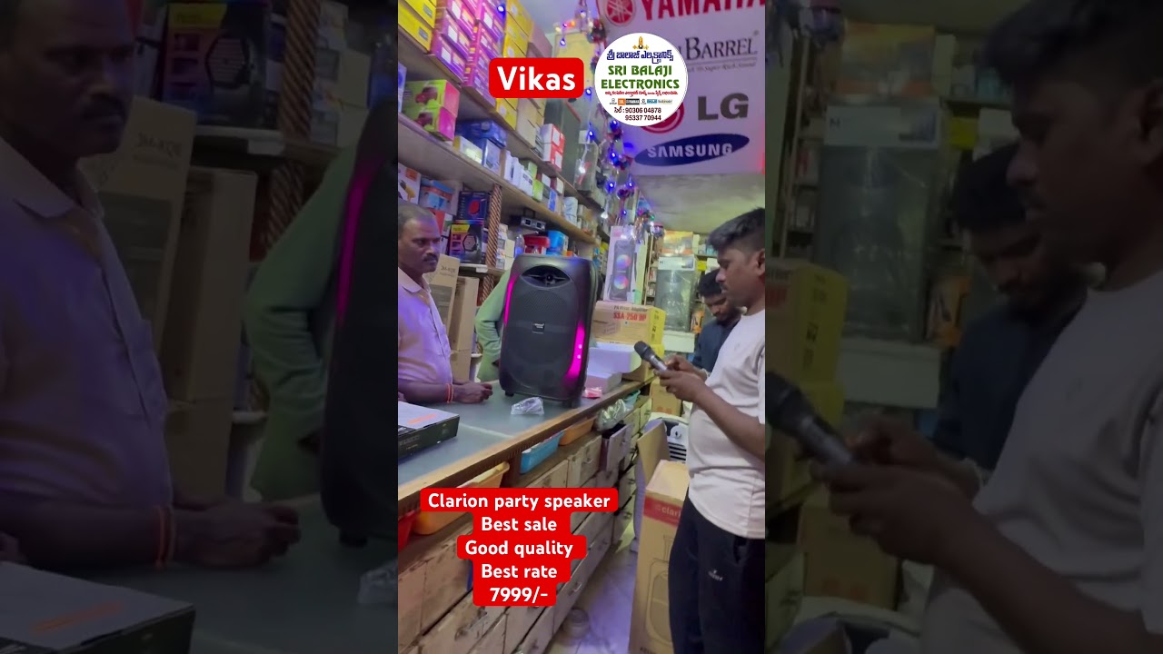 Clarion Party Speaker 