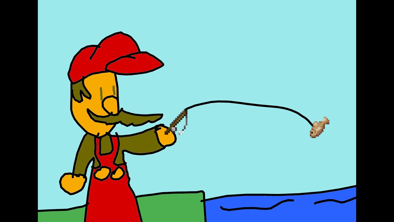 I went fishing (Minecraft pt 22) YouTube