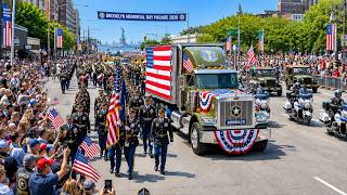 America Honors Its Heroes 🇺🇸 | Brooklyn Memorial Day Parade 2026 New York 4K
