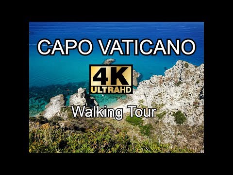 Capo Vaticano - Calabria, Italy walking tour in 4K