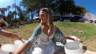 Sara Amy on Crystal Healing Bowls at DisclsoureFest 2021.