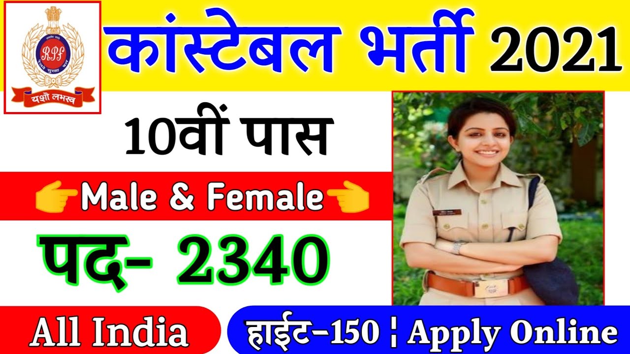 Police Constable Recruitment 2021 | Police Department Bharti 2021 | 10th, 12th Pass | Full Details