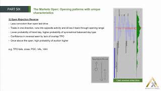MODULE 2   THE PROFICIENCY PART 6 20 The Market Open Opening Patterns with Unique Characteristics