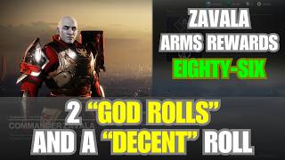 A "GOD ROLL" - Weekly Vanguard Arms Rewards REVIEW: EIGHTY-SIX sword - Destiny 2 RENEGADES