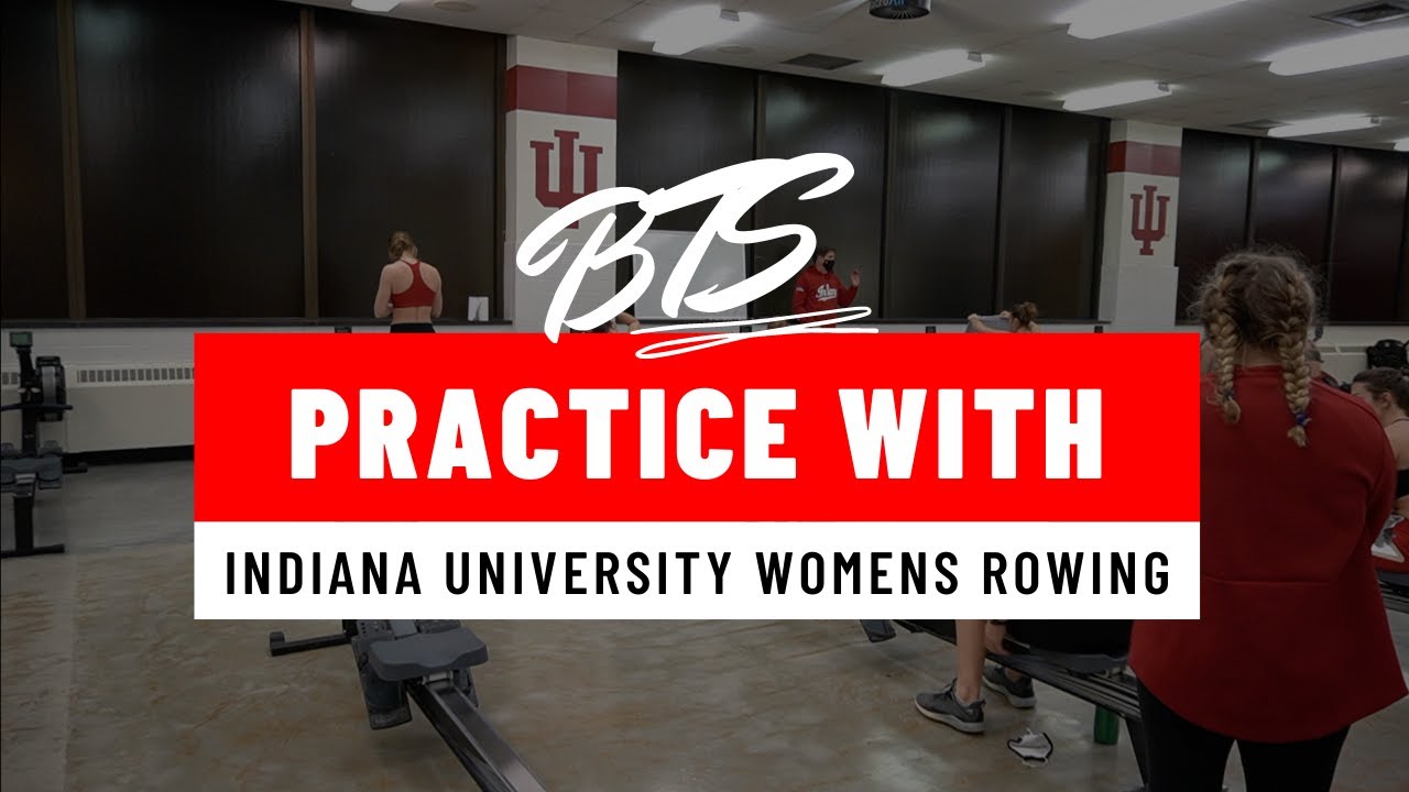 Practice With Indiana Rowing - Student Athlete Vlog - YouTube