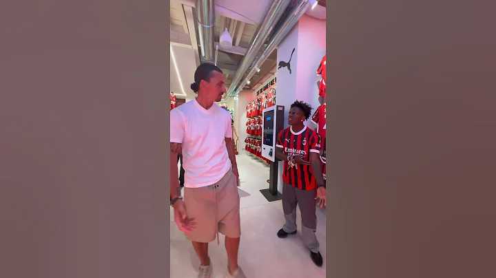 Zlatan embarrasses Speed 😂 #ishowspeed