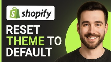 How to Reset Shopify Theme to Default (Simple Way)