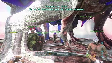 Beating the Alpha Gigantopithecus (Boss Fight) || Ark Survival Evolved