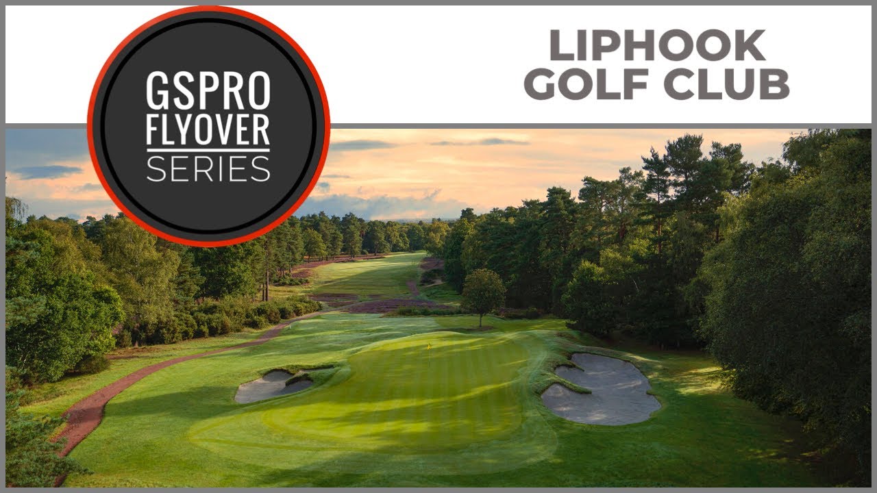 GSPro Course Liphook Golf Club Flyover YouTube