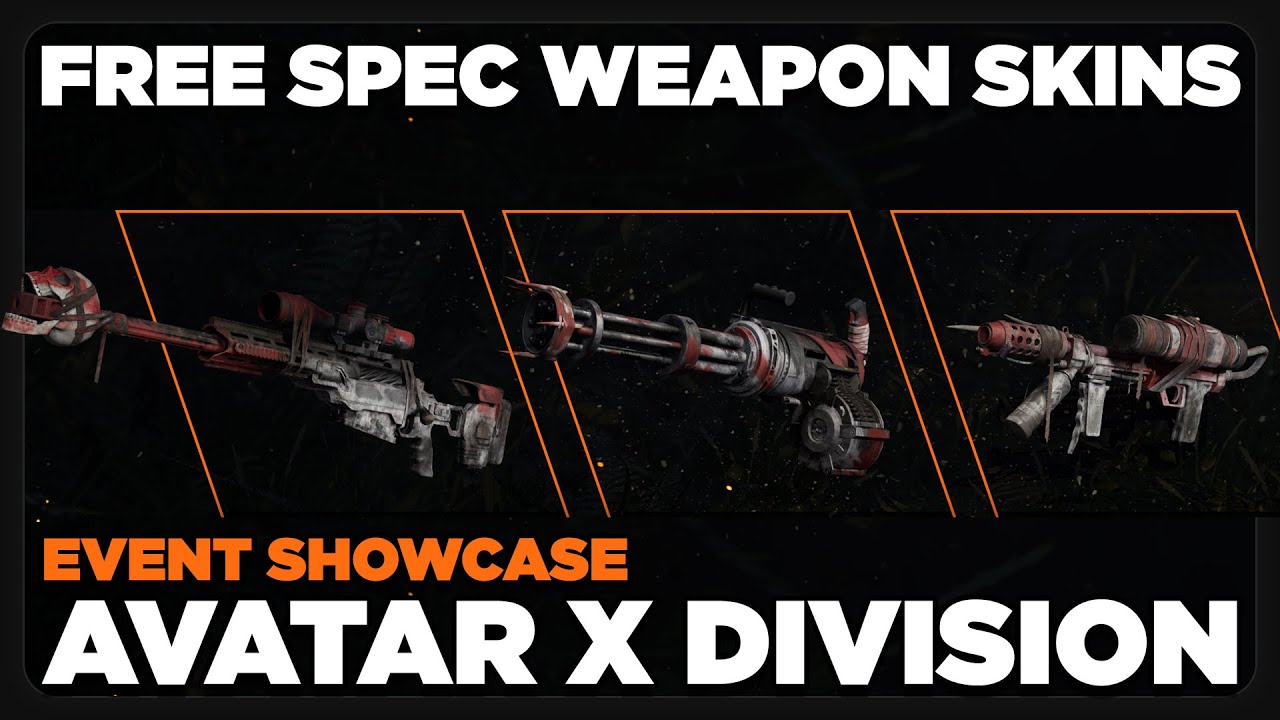 Avatar x Division Showcase ~ FREE Specialization Skins *LIMITED TIME* | The Division 2