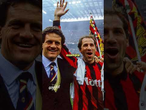 Franco Baresi's iconic legacy in Italian football ❤️🇮🇹
