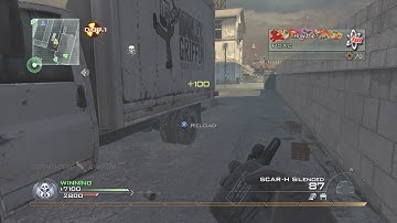 MW2, Nuke with every gun Ep.3 - SCAR-H (1080p)