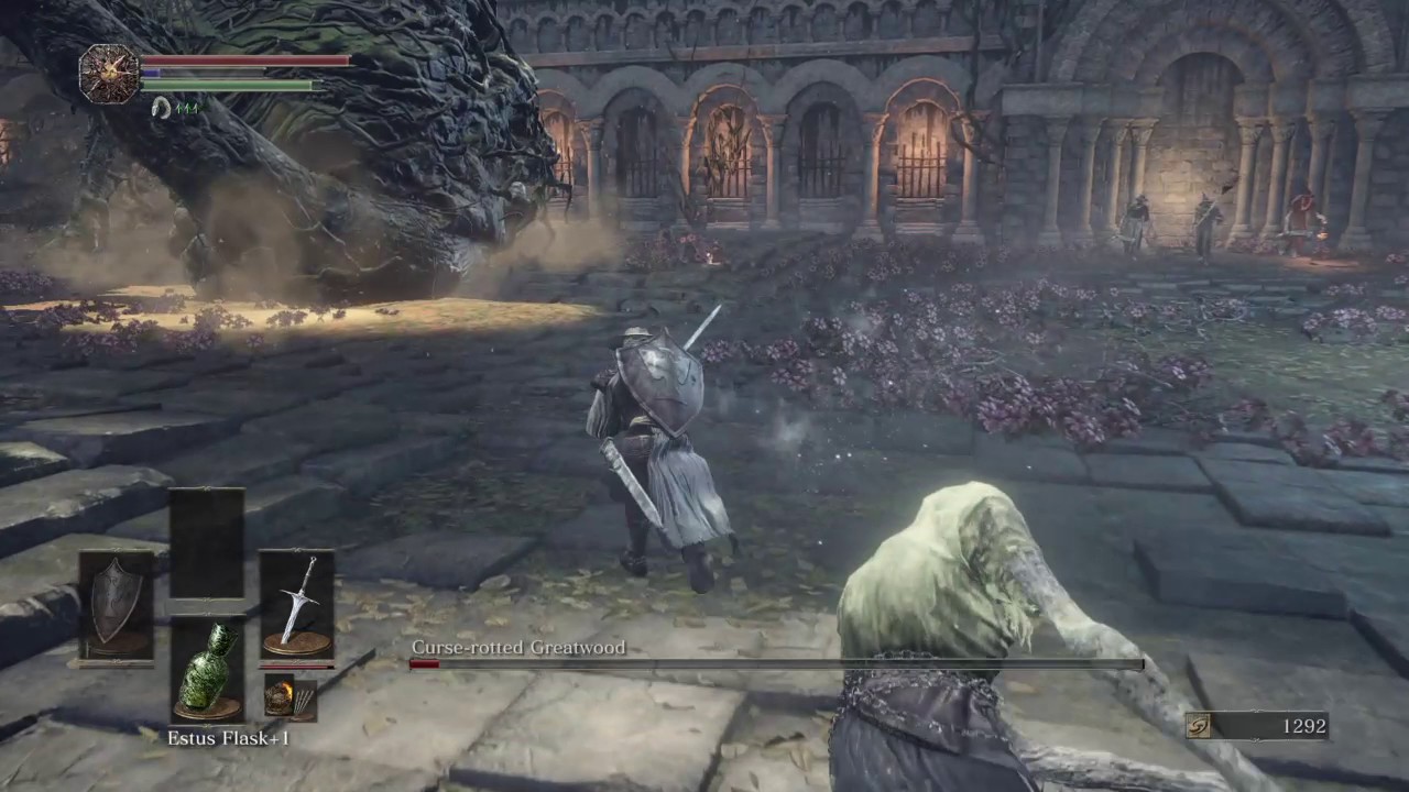 Dark souls 3 GLITCH (Curse Rotted Greatwood)