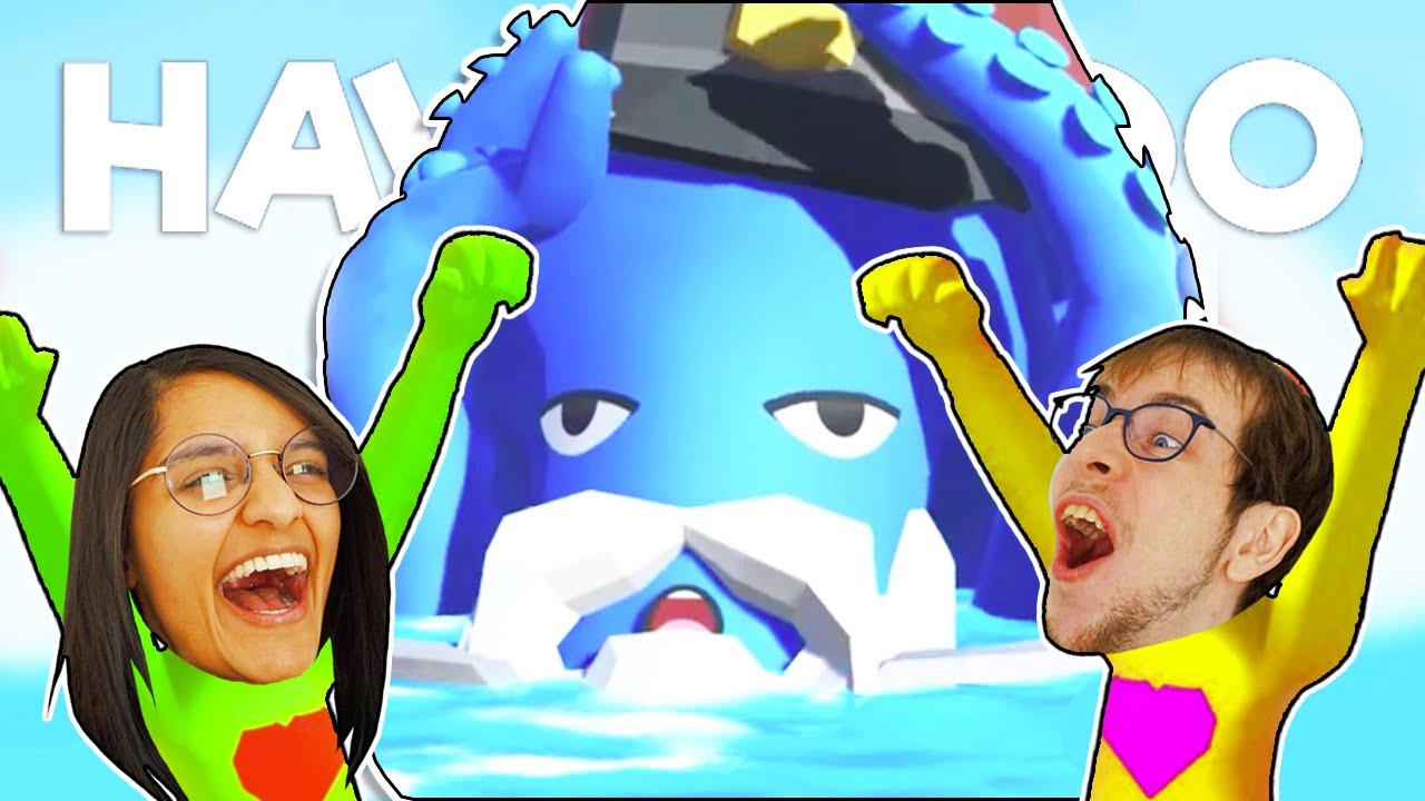 DRÆBER DEN STORE BLÆKSPRUTTE I Havocado - Gang beasts og Stickfight!