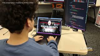 Introduction to Interactive Media & Web Design Class at the Lancaster Co Career & Technology Center