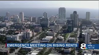 St. Pete community activists hold emergency meeting on housing crisis