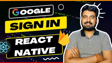 React Native Google Sign in with Firebase  in 3 steps 🔥 |  in Hindi | Engineer Codewala