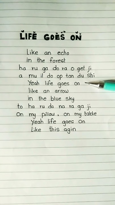 Life Goes On Song Lyrics bts btsarmy lyrics shorts lifegoeson YouTube life-goes-on-song-lyrics-bts-btsarmy-lyrics-shorts-lifegoeson-youtube