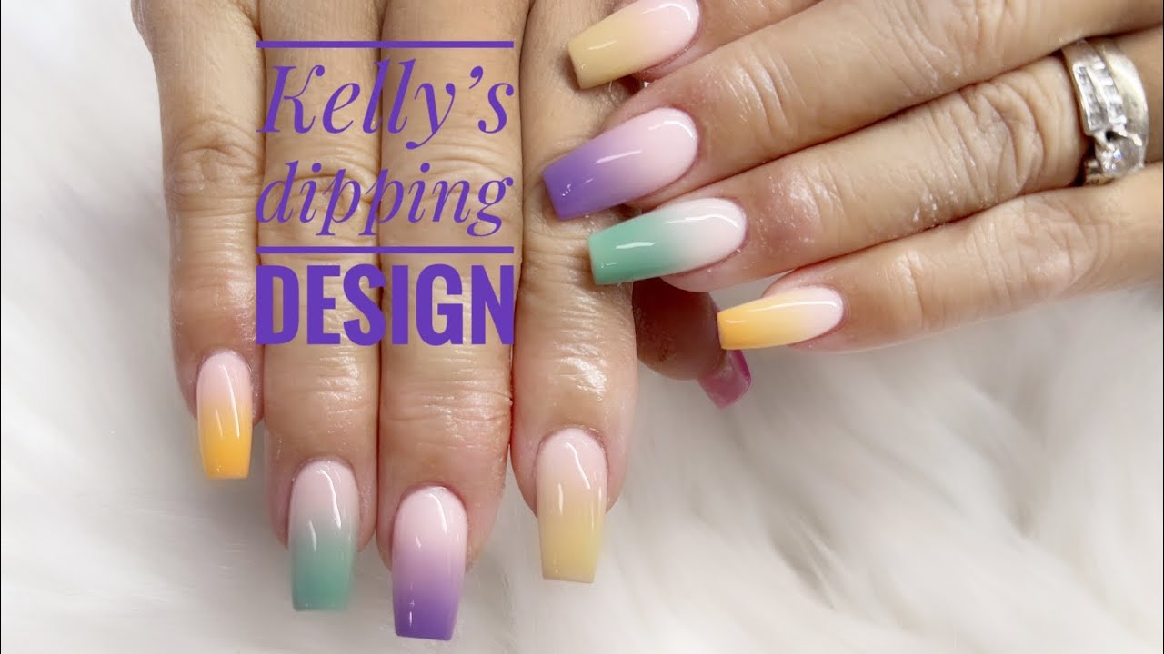 🇳🇿Kellyquach 🇳🇿cach dip ombré đơn giản và dễ dàng