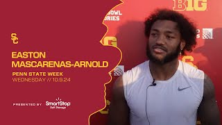 USC LB Easton Mascarenas-Arnold | Wednesday of Penn State Week