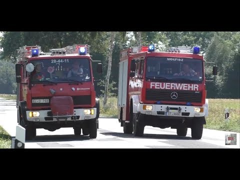 Einsatzfahrten freiwillige Feuerwehr Salzbergen LK Emsland und Neuenkirchen LK Steinfurt