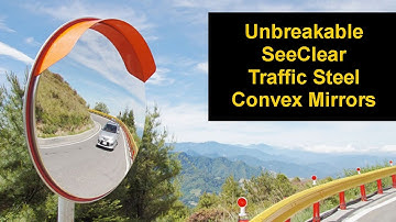 SeeClear Steel Convex Mirror