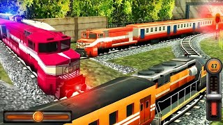 Railway Train Simulator Game - Luxury Indian Train Driving 3D : Android Gameplay #53 screenshot 5