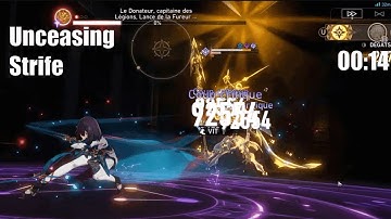 HSR Unceasing Strife in [00:14] | Divergent Universe Speedrun