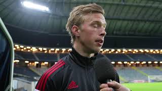 Andreas Andersson efter poängen mot AIK