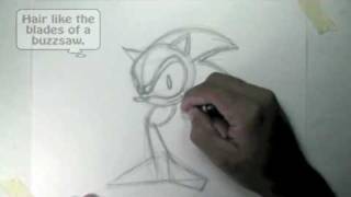 How To Draw Sonic the Hedgehog(GET LIST OF MY TOP 5 DRAWING TOOLS HERE http://www.thecartoonblock.com How to draw Sonic The Hedgehog by Evan Burse. The speedy little ..., 2009-10-23T18:29:59.000Z)