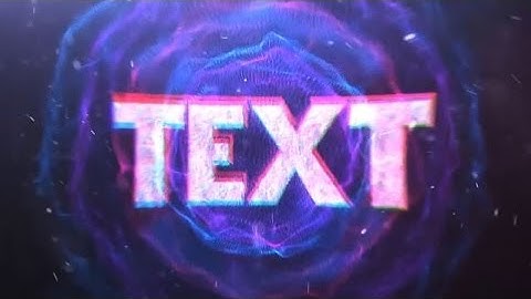 Free Intro Template Adobe After Effects & Cinema 4D #34