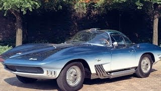 . Chevrolet Corvette Xp755 Mako Shark 1961 Prototype Car