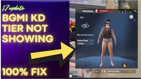 BGMI STATISTICS NOT SHOWING | Spectate Enemy Kd Or Tier Not Showing | Spect Hide Problem