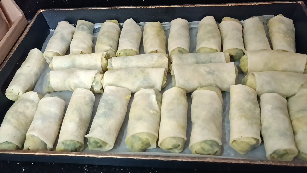 سيكار بحشوة الدجاج والسبانخ وصوص بشاميل كيجو بنان بزاف 🤤 ضروري نجربوهم ورمضان كريم عليكم جميعا 😍