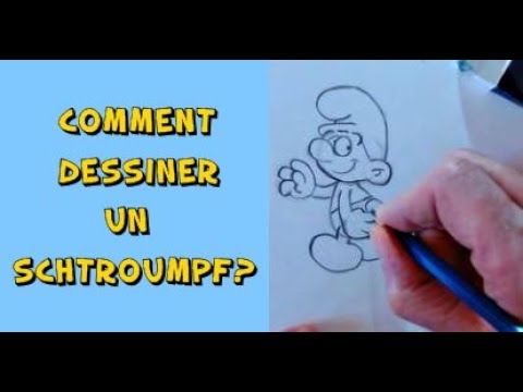 Comment dessiner un Schtroumpf? - YouTube