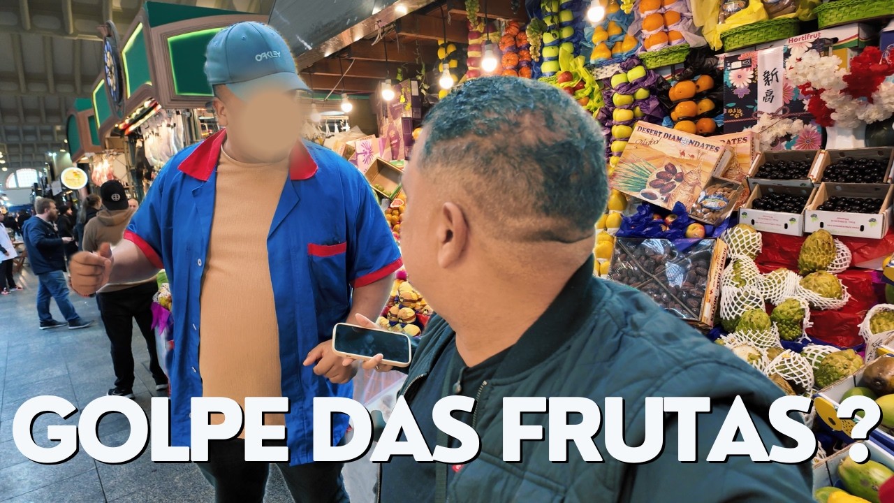 MERCADO MUNICIPAL DE SÃO PAULO: REVELAMOS O GOLPE DAS FRUTAS!