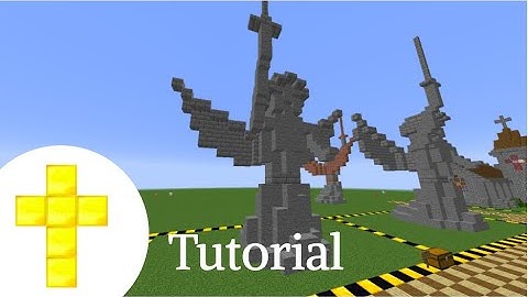 Minecraft Angel statue Tutorial