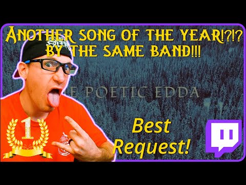 DISEMBODIED TYRANT/SYNESTIA | THE POETIC EDDA (FT. BEN DUERR) (REACTION) "I fell out of my chair!!!"